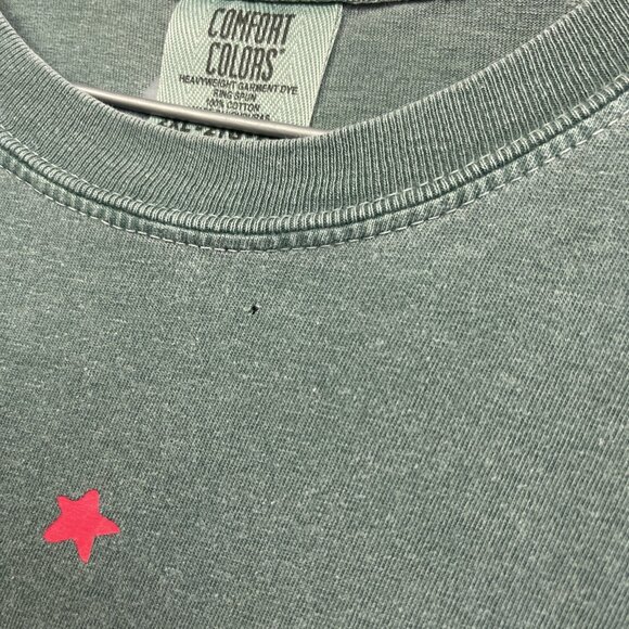 VTG 10 Things I Hate About You T-Shirt Movie Promo Tee Heath Ledger Faded Green* - Picture 7 of 14